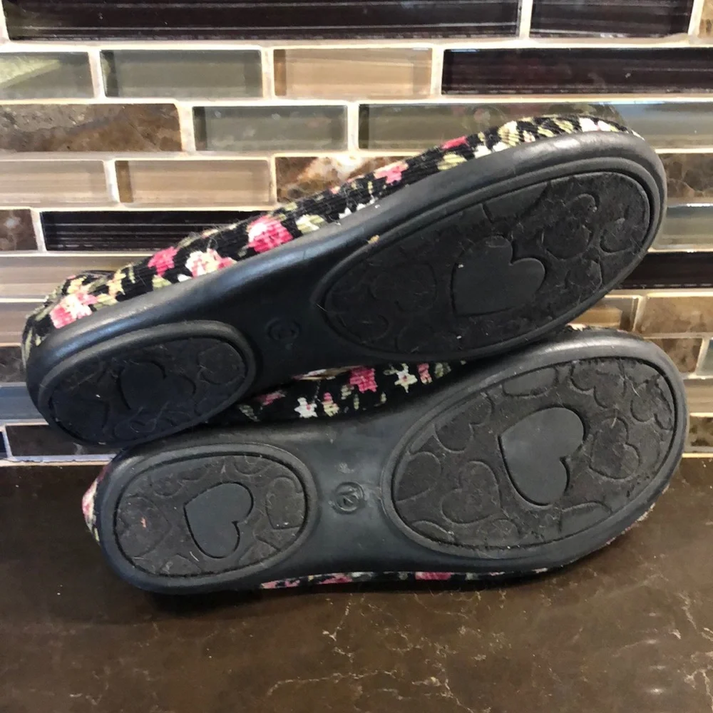 Arizona floral‎ corduroy flats
